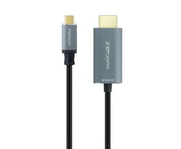 CONVERSOR USB-C A HDMI 2.1 8K 1.8M NEGRO NANOCABLE