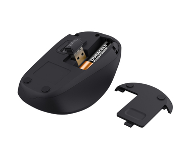 RATON OPTICO WIRELESS TM-201 NEGRO TRUST