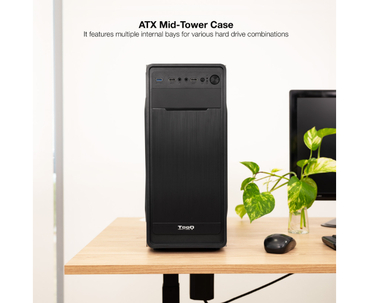 CAJA SEMITORRE ATX TQC-5701U3C-B NEGRO TOOQ