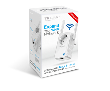 TP-LINK WIRELESS N RANGE EXTENDER PARED 300Mbp + ENCHUFE